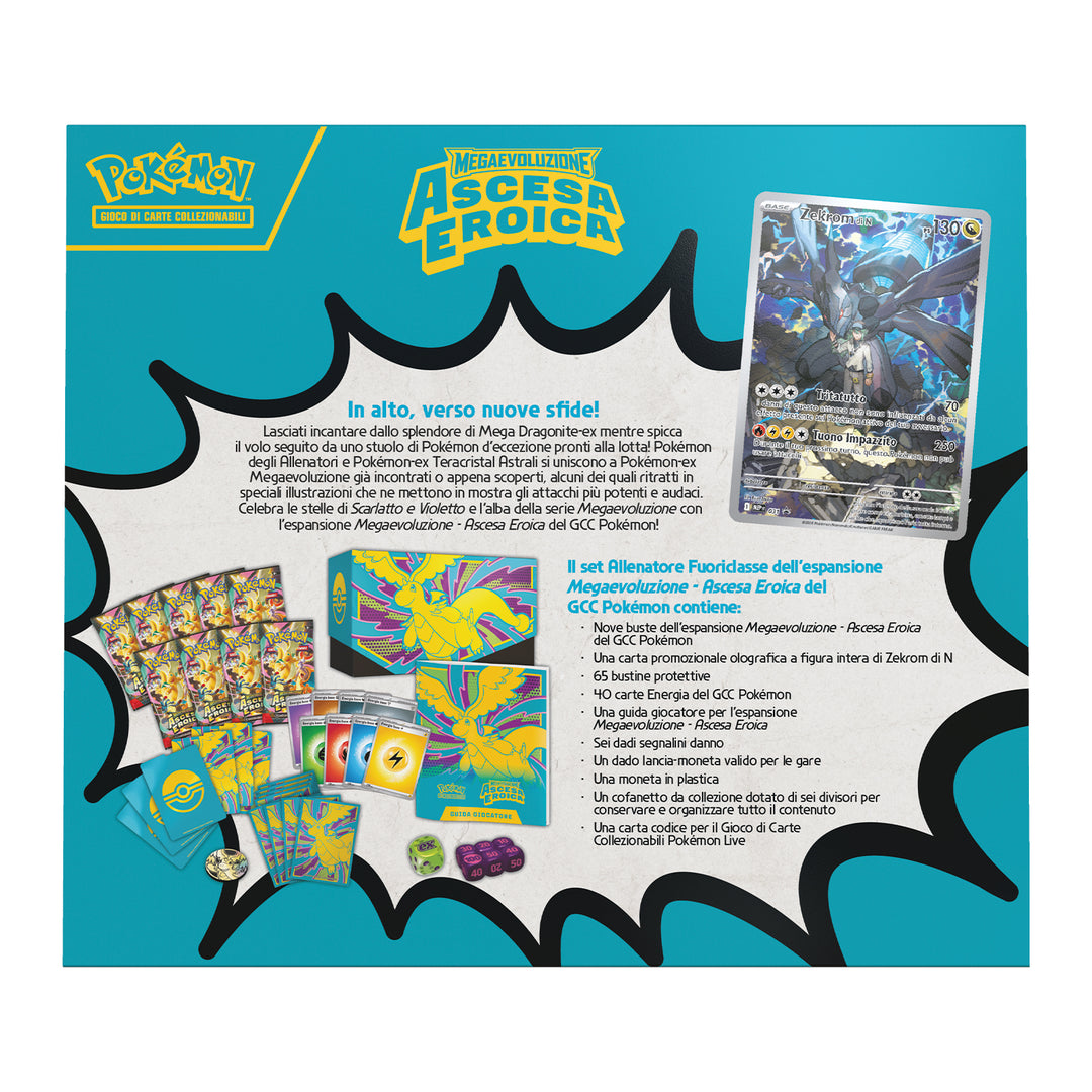 PK10315 POKEMON MEGAEVOLUZIONE ASCESA EROICA - SET ALLENATORE FUORICLASSE