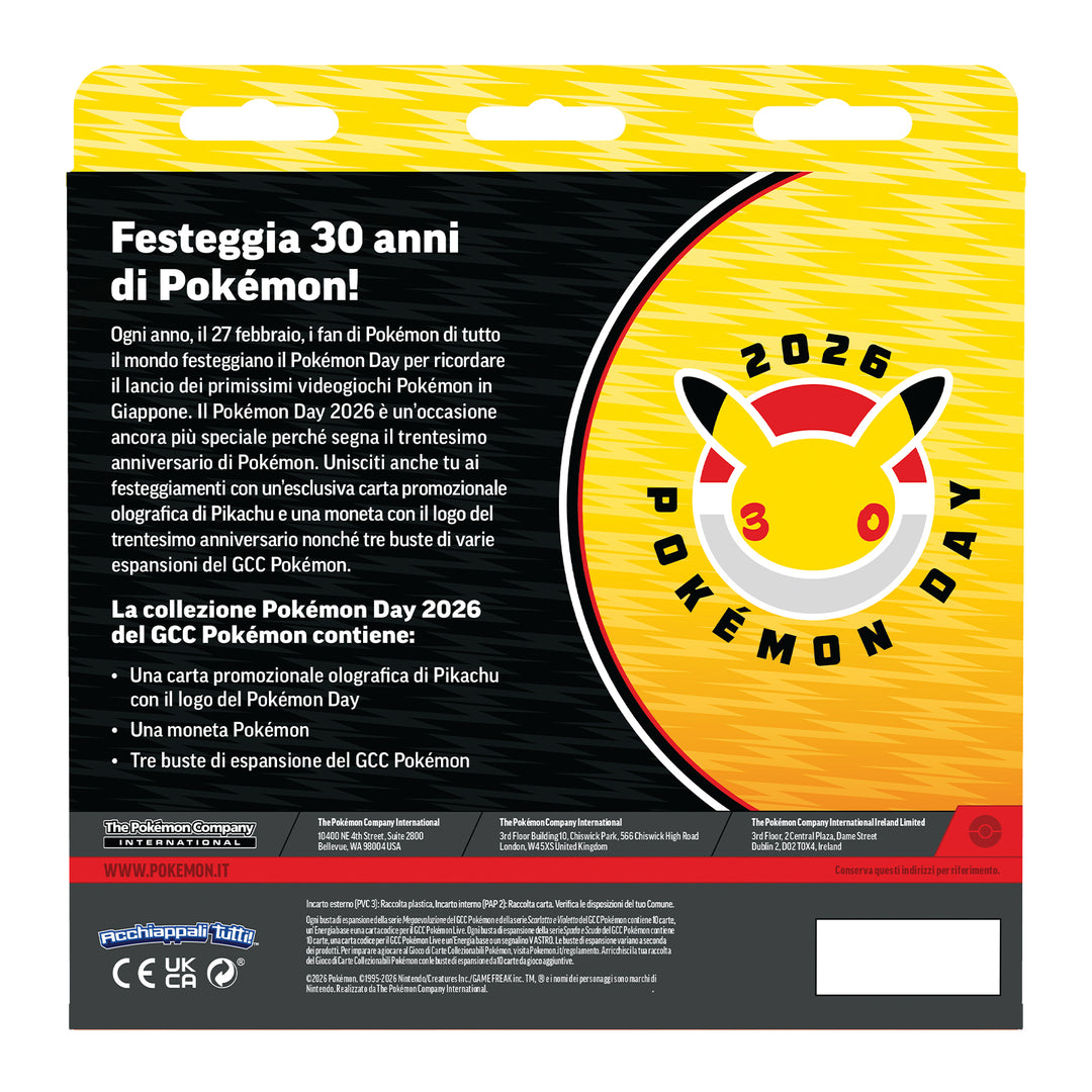 PK10394 COLLEZIONE POKEMON DAY 2026
