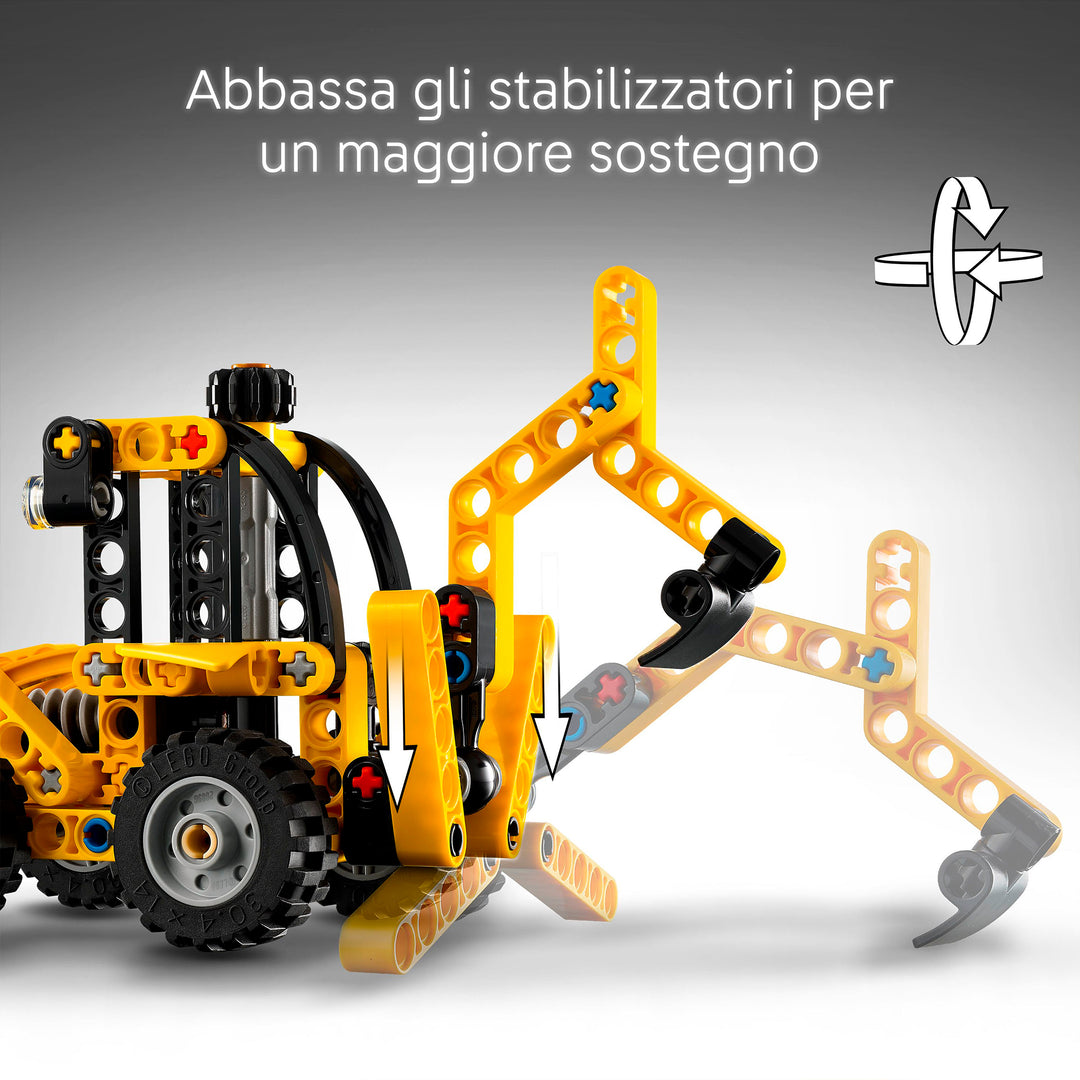 LEGO 42197 SCAVATRICE A CUCCHIAIA ROVESCIA