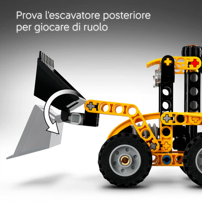 LEGO 42197 TECHNIC SCAVATRICE A CUCCHIAIA ROVESCIA