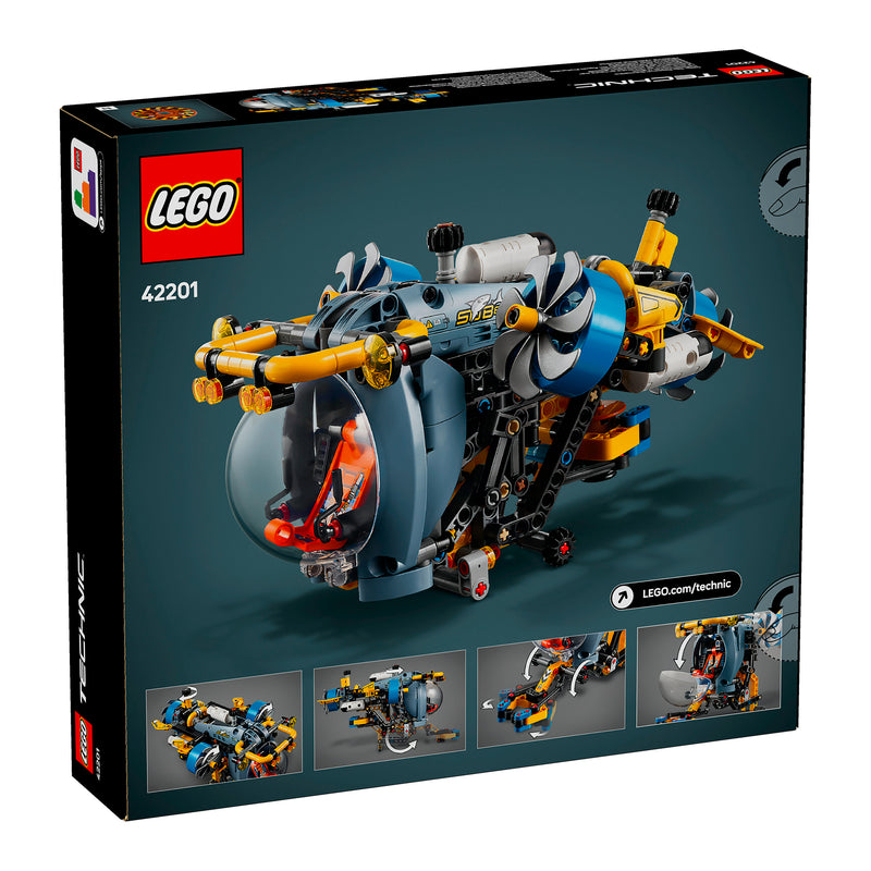 LEGO 42201 TECHNIC SOTTOMARINO PER ESPLORAZIONI ABISSALI