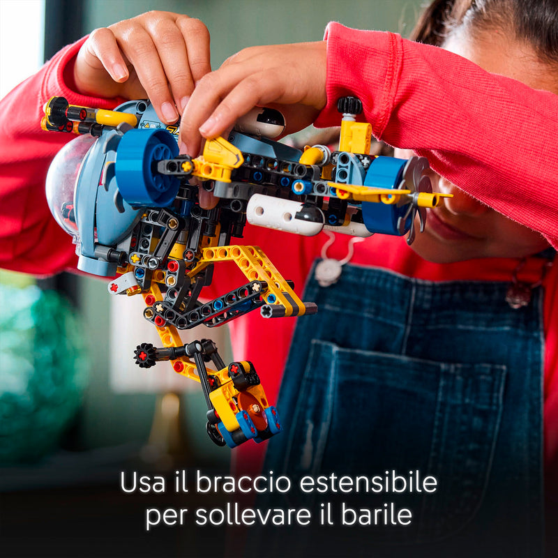 LEGO 42201 TECHNIC SOTTOMARINO PER ESPLORAZIONI ABISSALI