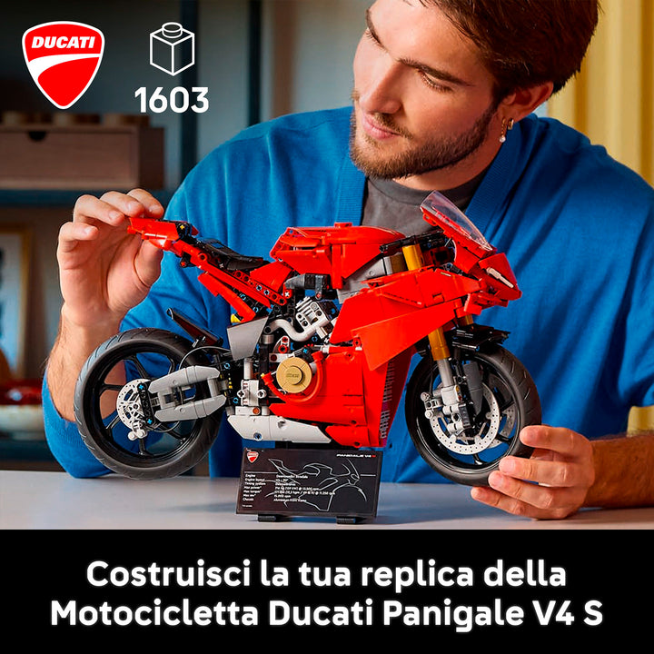 LEGO 42202 MOTOCICLETTA DUCATI PANIGALE V4 S