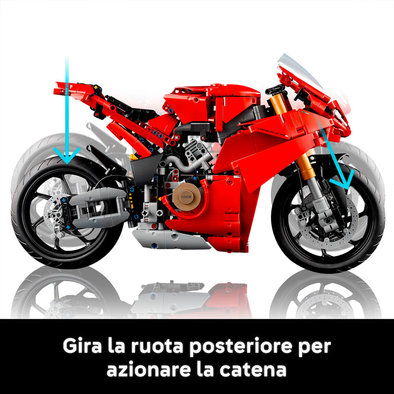 LEGO 42202 TECHNIC MOTOCICLETTA DUCATI PANIGALE V4 S