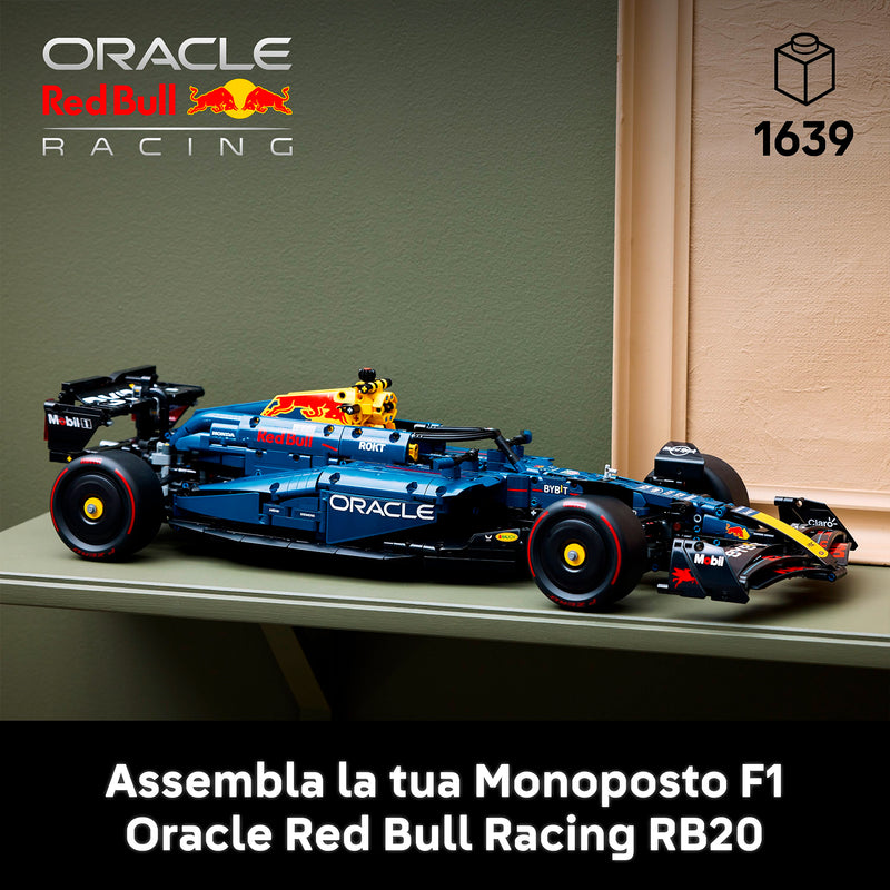 LEGO 42206 MONOPOSTO F1 ORACLE RED BULL RACING RB20