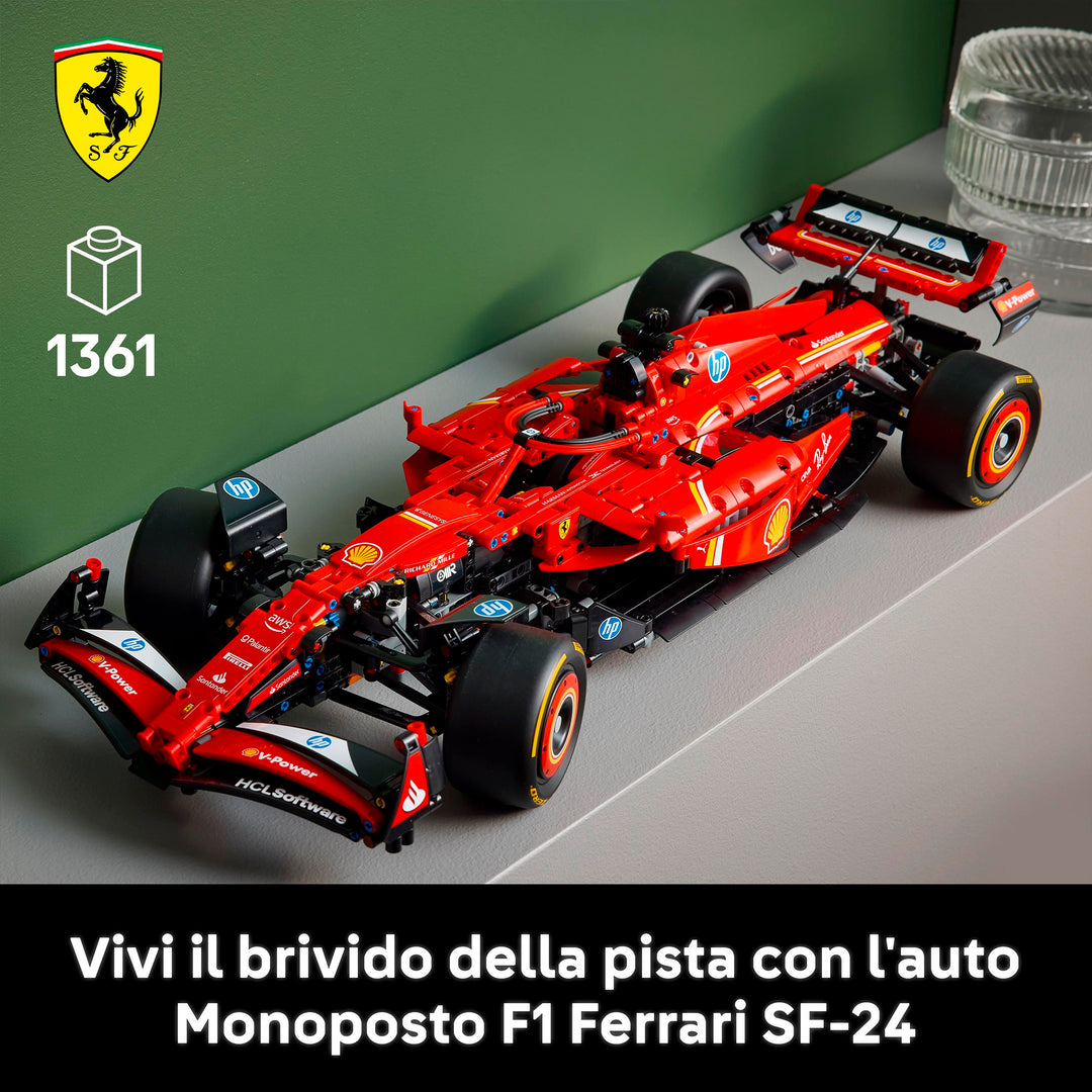 LEGO 42207 MONOPOSTO F1 FERRARI SF-24
