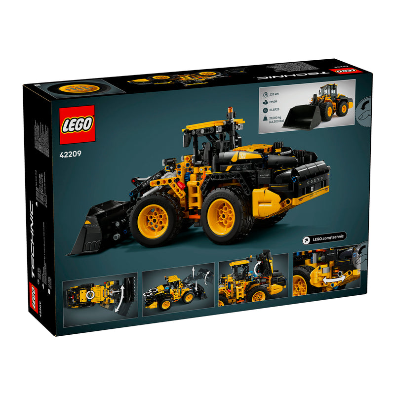 LEGO 42209 PALA GOMMATA VOLVO L120 ELECTRIC