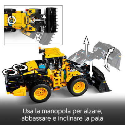 LEGO 42209 PALA GOMMATA VOLVO L120 ELECTRIC
