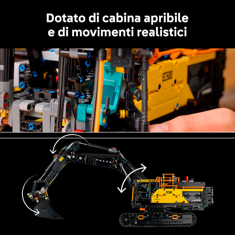 LEGO 42215 ESCAVATORE VOLVO EC500 HYBRID