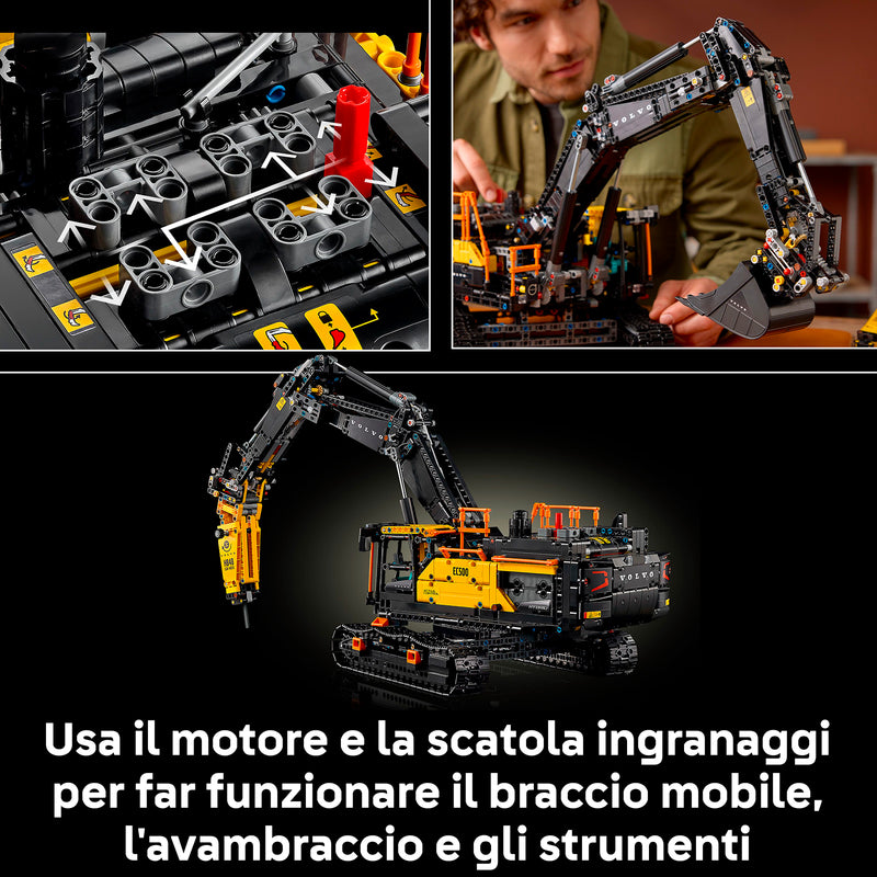 LEGO 42215 ESCAVATORE VOLVO EC500 HYBRID