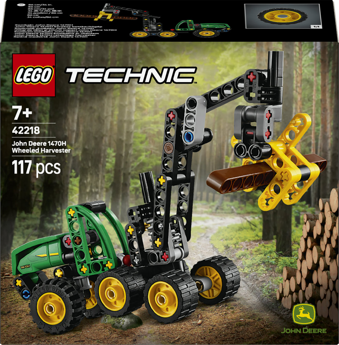 LEGO 42218 MIETITREBBIA GOMMATO JOHN DEERE 1470H