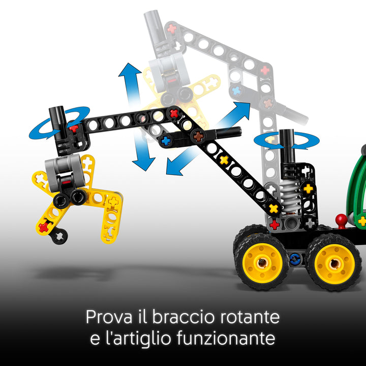 LEGO 42218 MIETITREBBIA GOMMATO JOHN DEERE 1470H