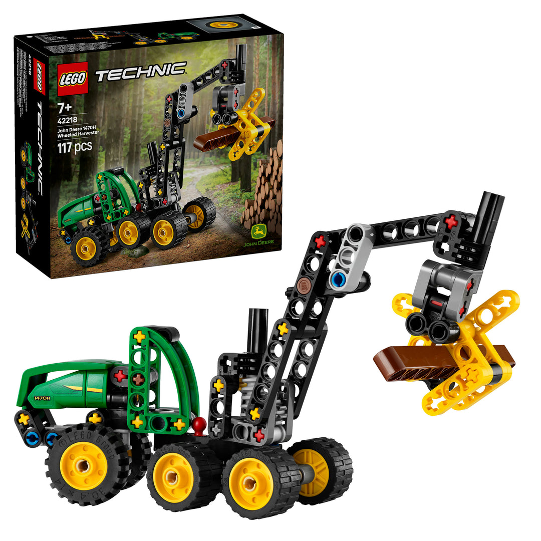 LEGO 42218 MIETITREBBIA GOMMATO JOHN DEERE 1470H