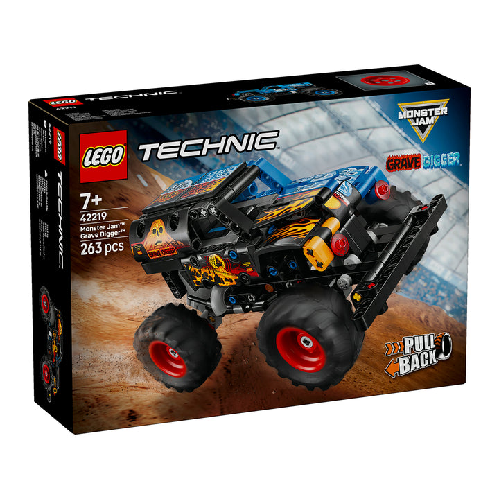 LEGO 42219 MONSTER JAM GRAVE DIGGER FUOCO E GHIACCIO