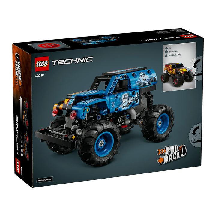 LEGO 42219 MONSTER JAM GRAVE DIGGER FUOCO E GHIACCIO