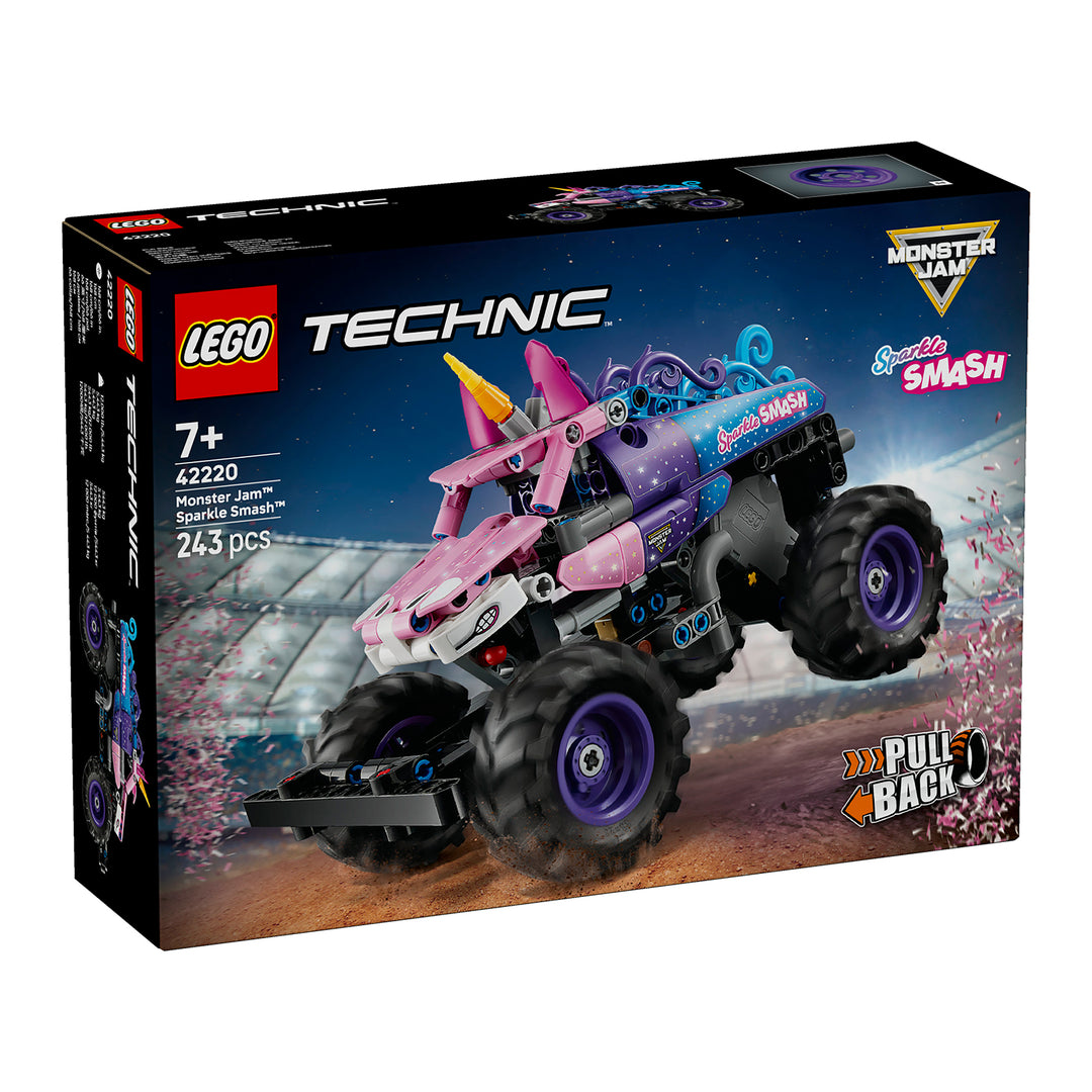 LEGO 42220 MONSTER JAM SPARKLE SMASH A RETROCARICA