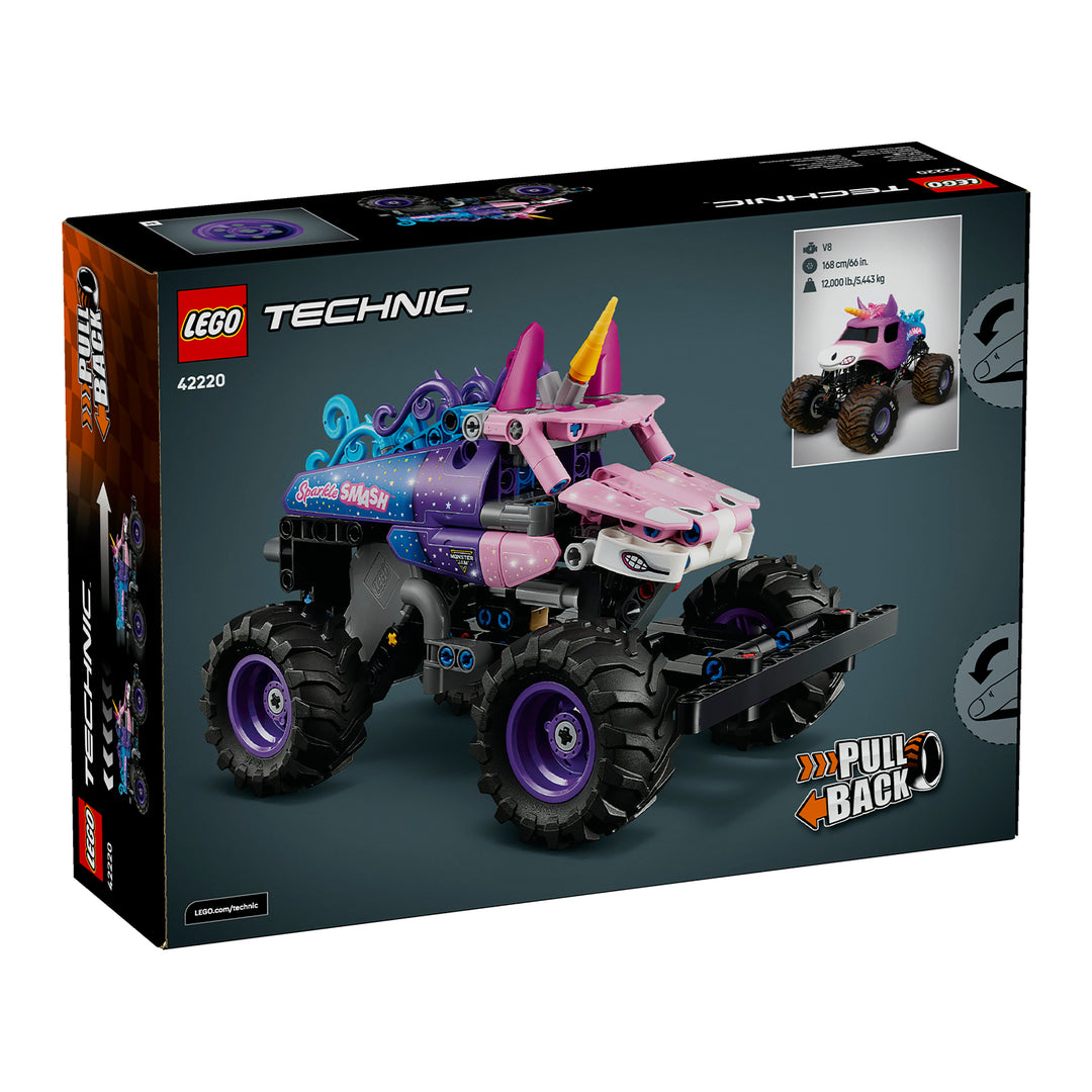LEGO 42220 MONSTER JAM SPARKLE SMASH A RETROCARICA