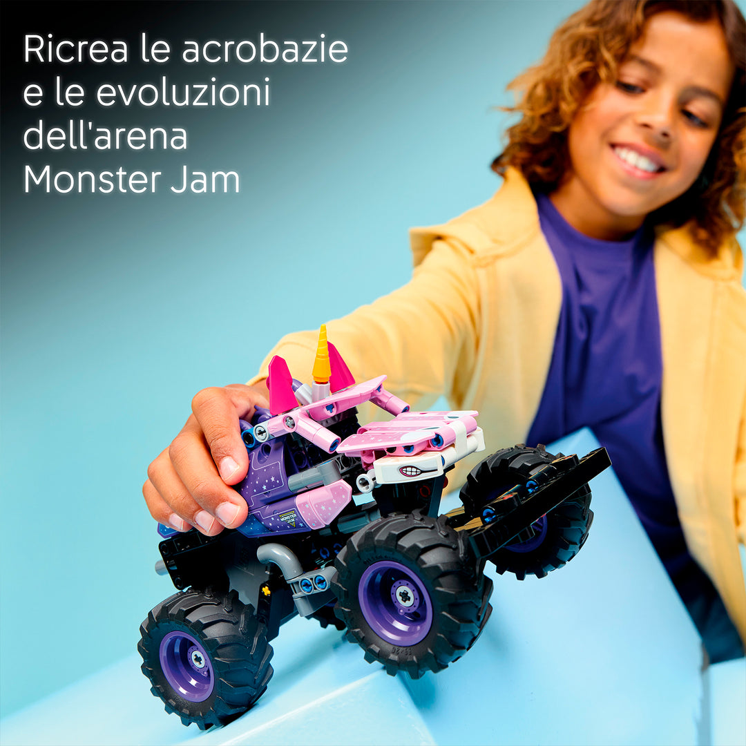 LEGO 42220 MONSTER JAM SPARKLE SMASH A RETROCARICA