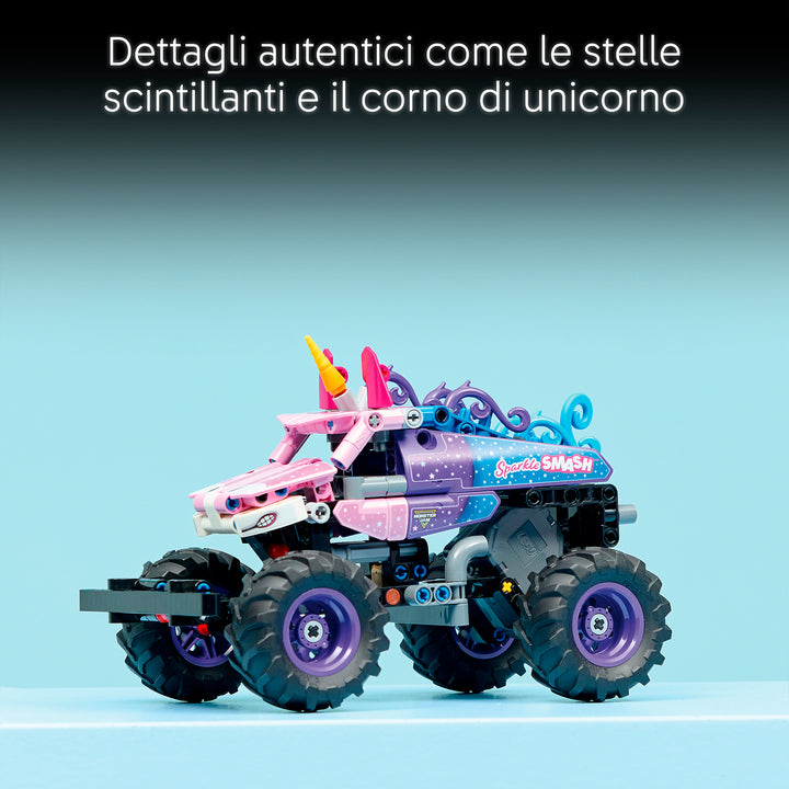 LEGO 42220 MONSTER JAM SPARKLE SMASH A RETROCARICA