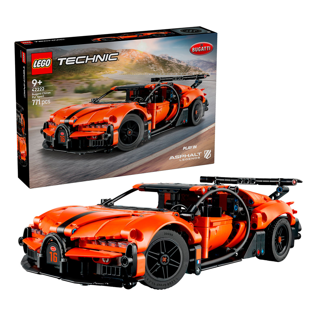 LEGO 42222 HYPER CAR CHIRON PUR SPORT