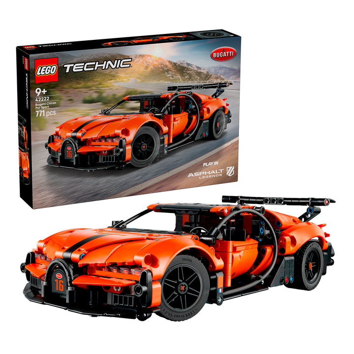 LEGO 42222 HYPER CAR CHIRON PUR SPORT