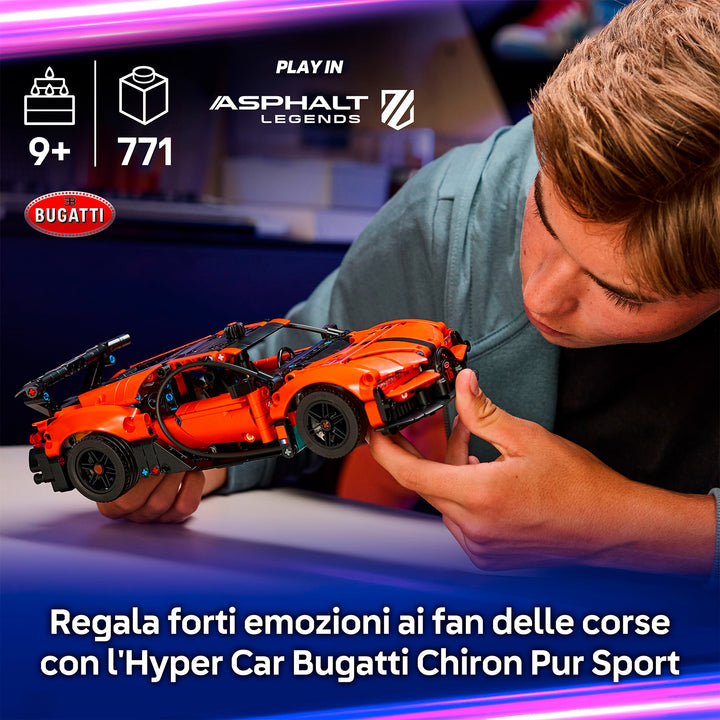 LEGO 42222 HYPER CAR CHIRON PUR SPORT