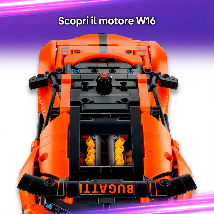 LEGO 42222 HYPER CAR CHIRON PUR SPORT