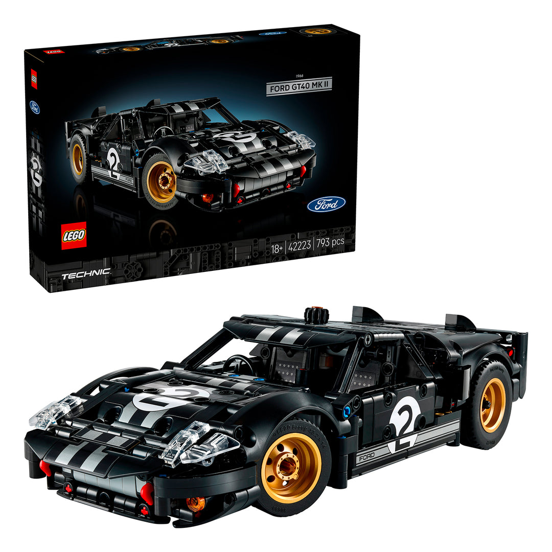 LEGO 42223 AUTO DA CORSA FORD GT40 MKII 1966