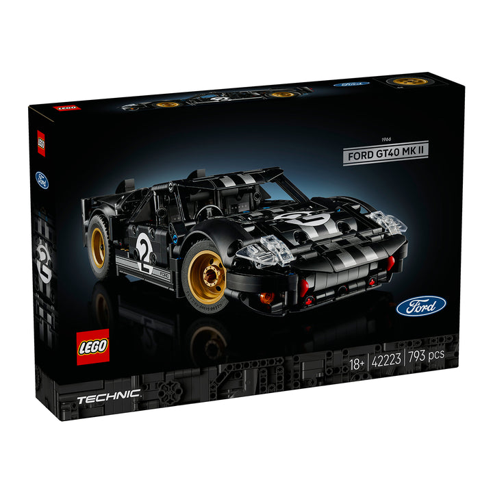 LEGO 42223 AUTO DA CORSA FORD GT40 MKII 1966