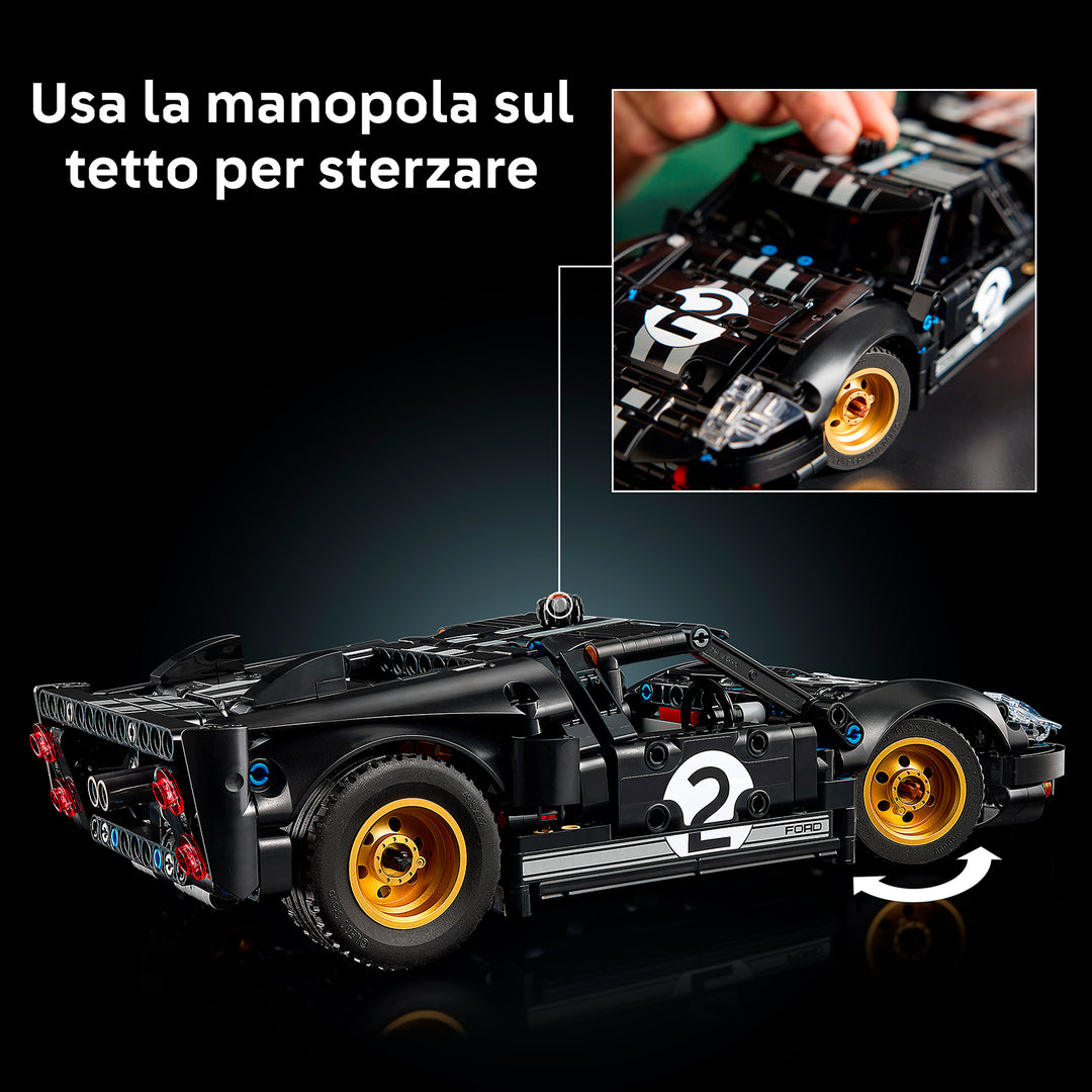 LEGO 42223 AUTO DA CORSA FORD GT40 MKII 1966