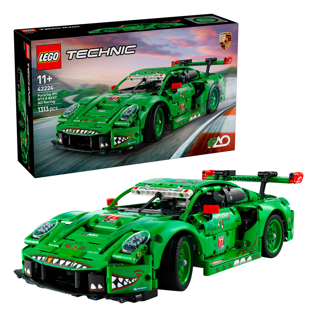 LEGO 42223 AUTO PORSCHE 911 GT3 R REXY AO RACING