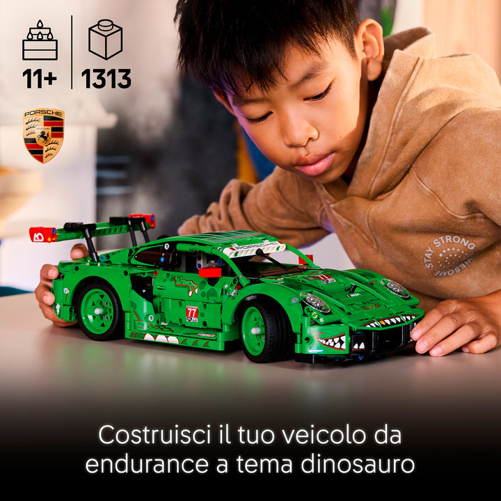 LEGO 42223 AUTO PORSCHE 911 GT3 R REXY AO RACING