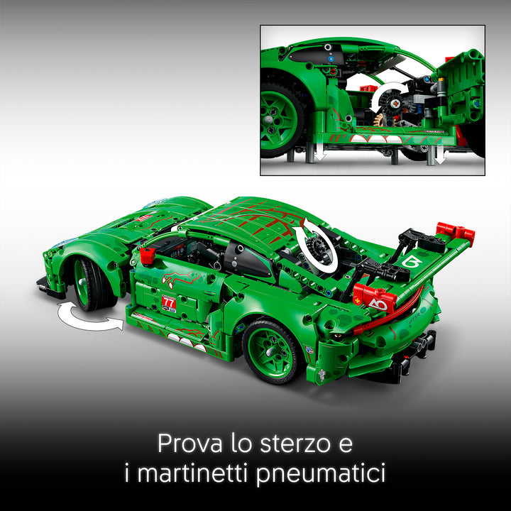LEGO 42223 AUTO PORSCHE 911 GT3 R REXY AO RACING