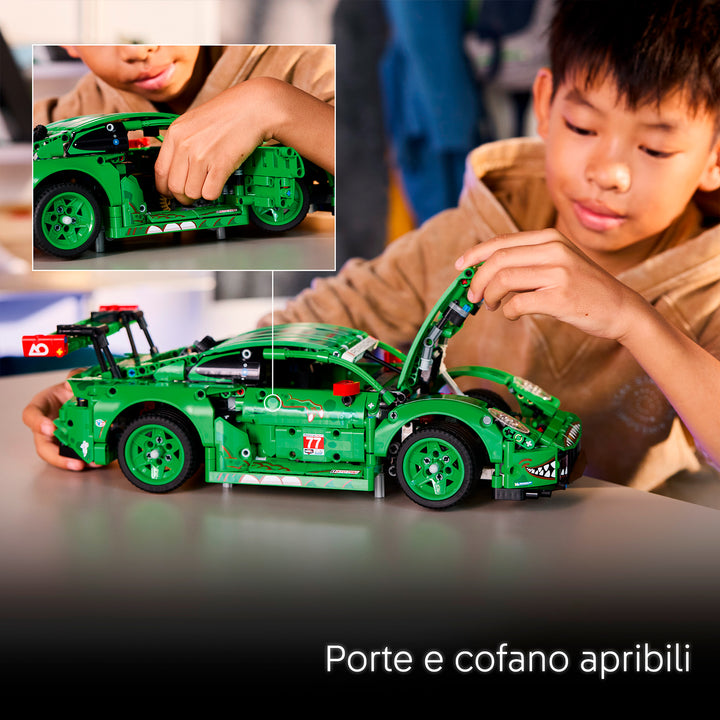 LEGO 42223 AUTO PORSCHE 911 GT3 R REXY AO RACING