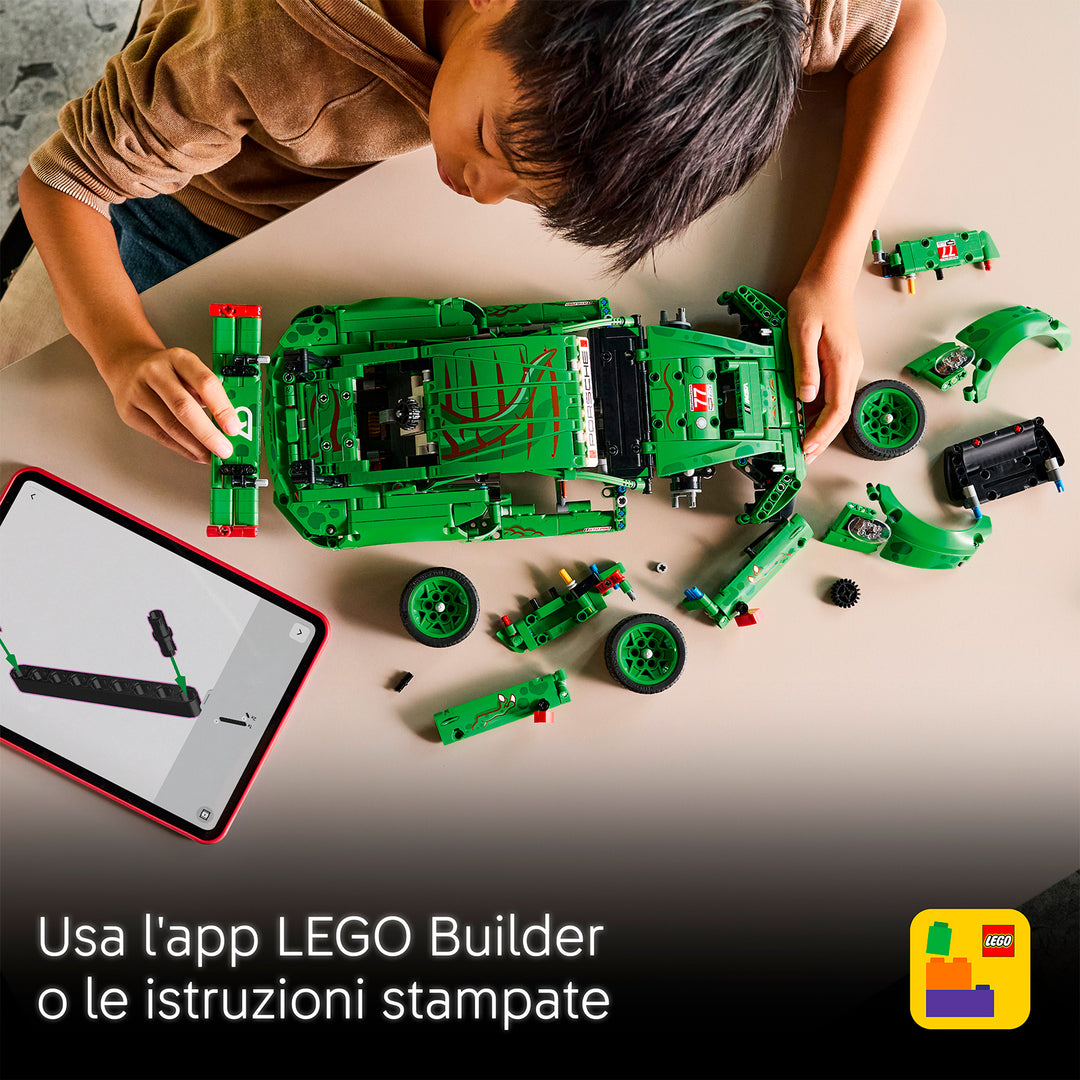 LEGO 42223 AUTO PORSCHE 911 GT3 R REXY AO RACING