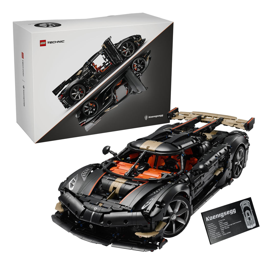 LEGO 42232 HYPERCAR KOENIGSEGG SADAIR&