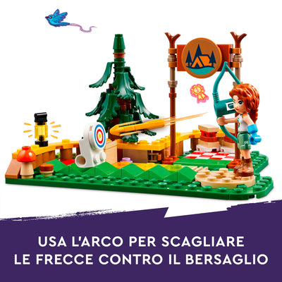 LEGO 42622 FRIENDS TIRO CON L'ARCO AL CAMPO AVVENTURE