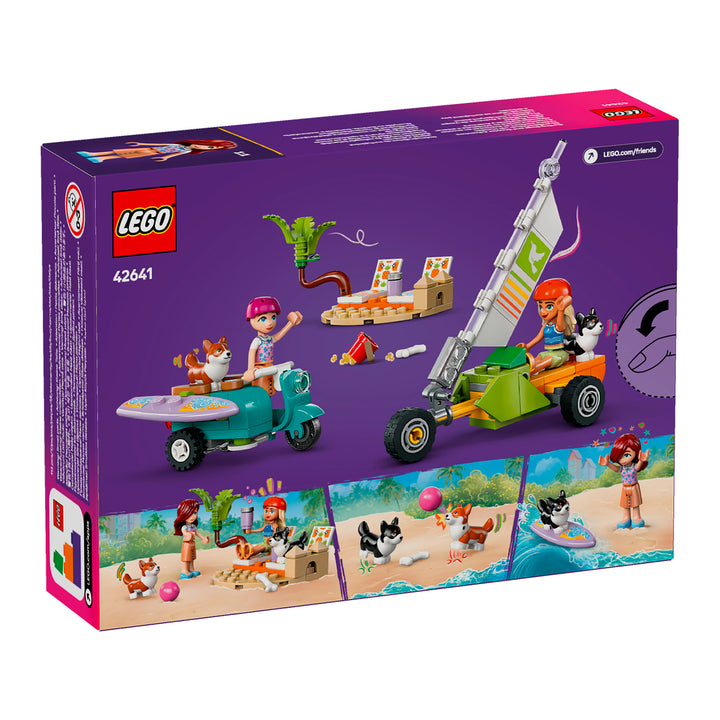 LEGO 42641 AVVENTURE CANINE SU WINDSKATE E SIDECAR