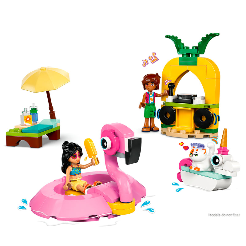 LEGO 42658 POOL PARTY CON UNICORNO E FENICOTTERO