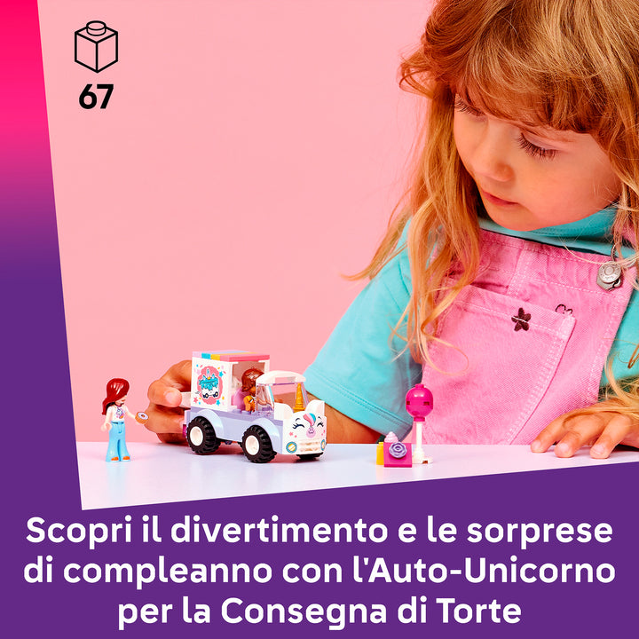 LEGO 42675 AUTO-UNICORNO PER LA CONSEGNA DI TORTE