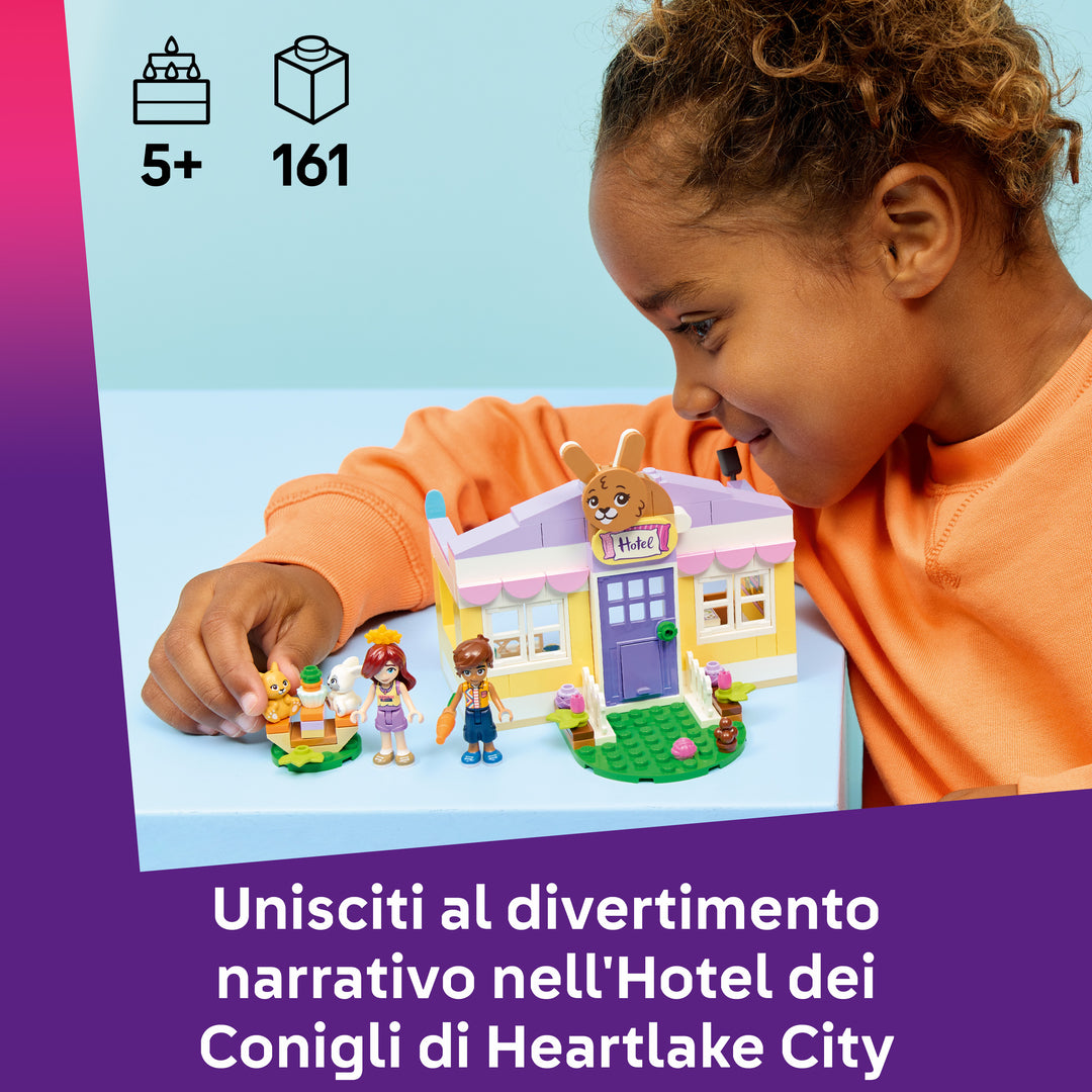 LEGO 42679 HOTEL DEI CONIGLI DI HEARTLAKE CITY