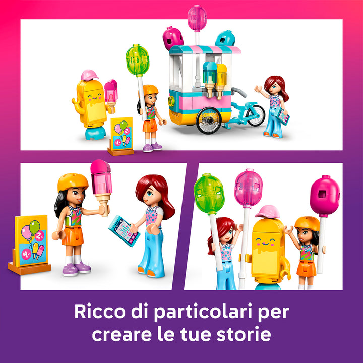 LEGO 42692 BANCARELLA DEI GELATI CON PALLONCINI
