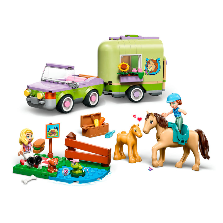 LEGO 42695 RIMORCHIO PER CAVALLO E PULEDRO