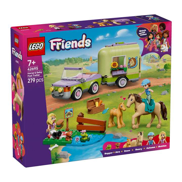 LEGO 42695 RIMORCHIO PER CAVALLO E PULEDRO