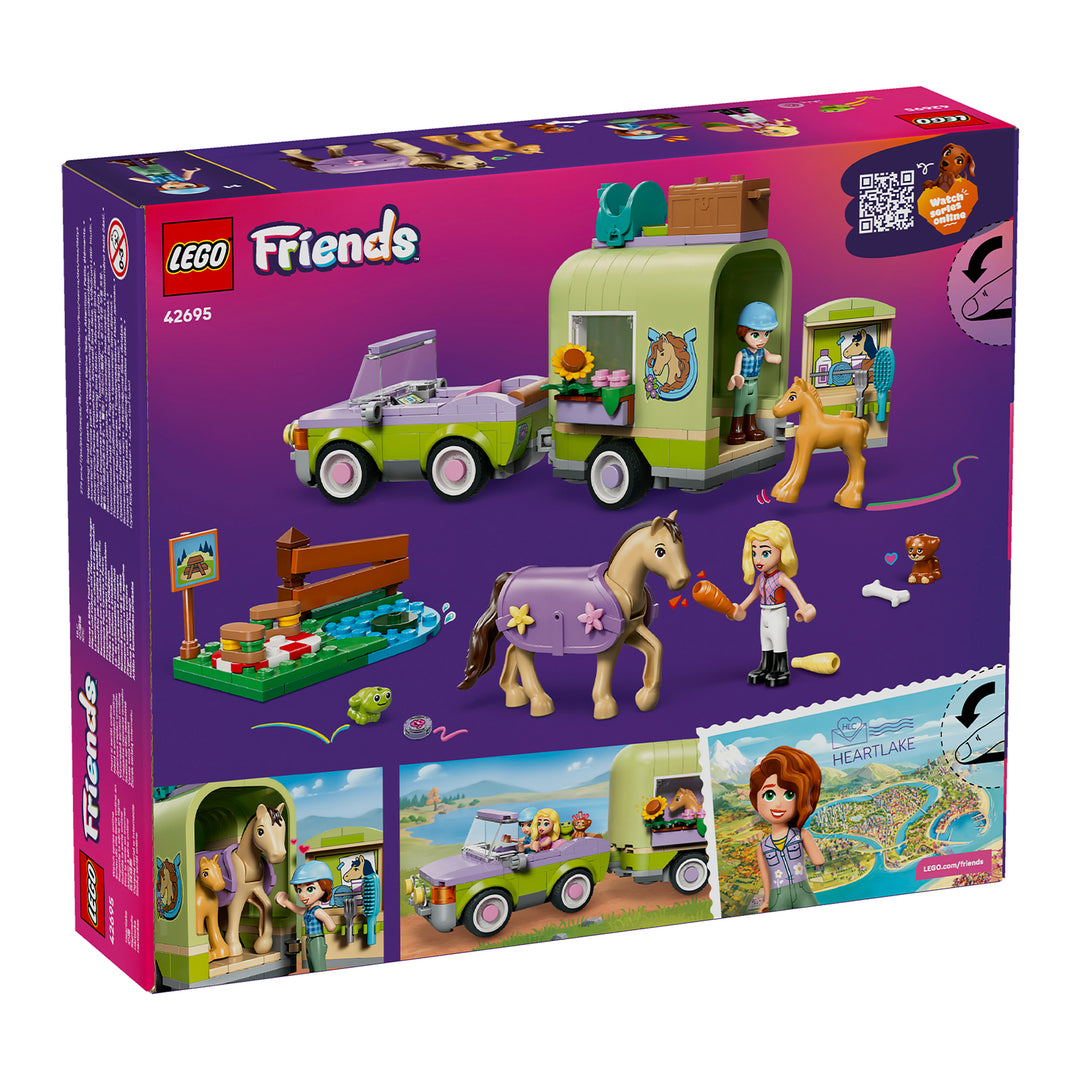 LEGO 42695 RIMORCHIO PER CAVALLO E PULEDRO