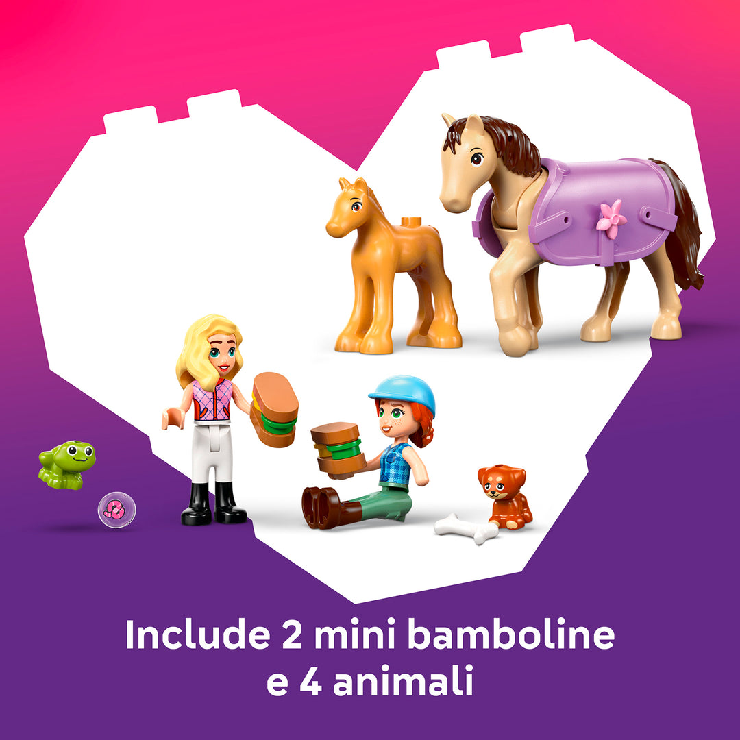 LEGO 42695 RIMORCHIO PER CAVALLO E PULEDRO