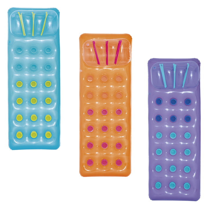 BW43015 MATERASSINO 18 BUCHI SUMMER COLORS DELUXE 188X71CM