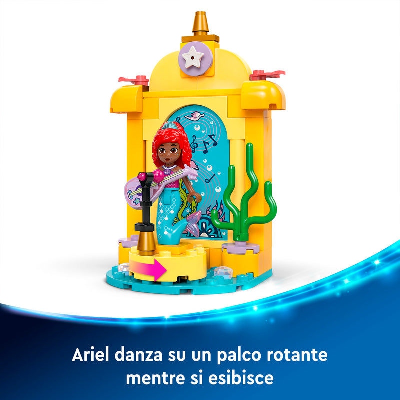 LEGO 43235 DISNEY PRINCESS IL PALCOSCENICO MUSICALE DI ARIEL