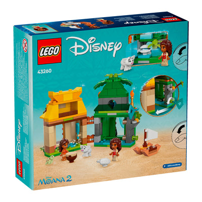 LEGO 43260 DISNEY PRINCESS DIVERTIMENTO SULL'ISOLA DI VAIANA