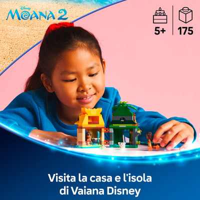 LEGO 43260 DISNEY PRINCESS DIVERTIMENTO SULL'ISOLA DI VAIANA